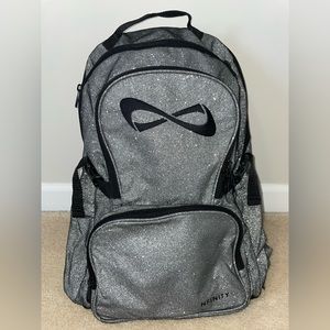 Nfinity Sparkle Cheer Backpack Silver